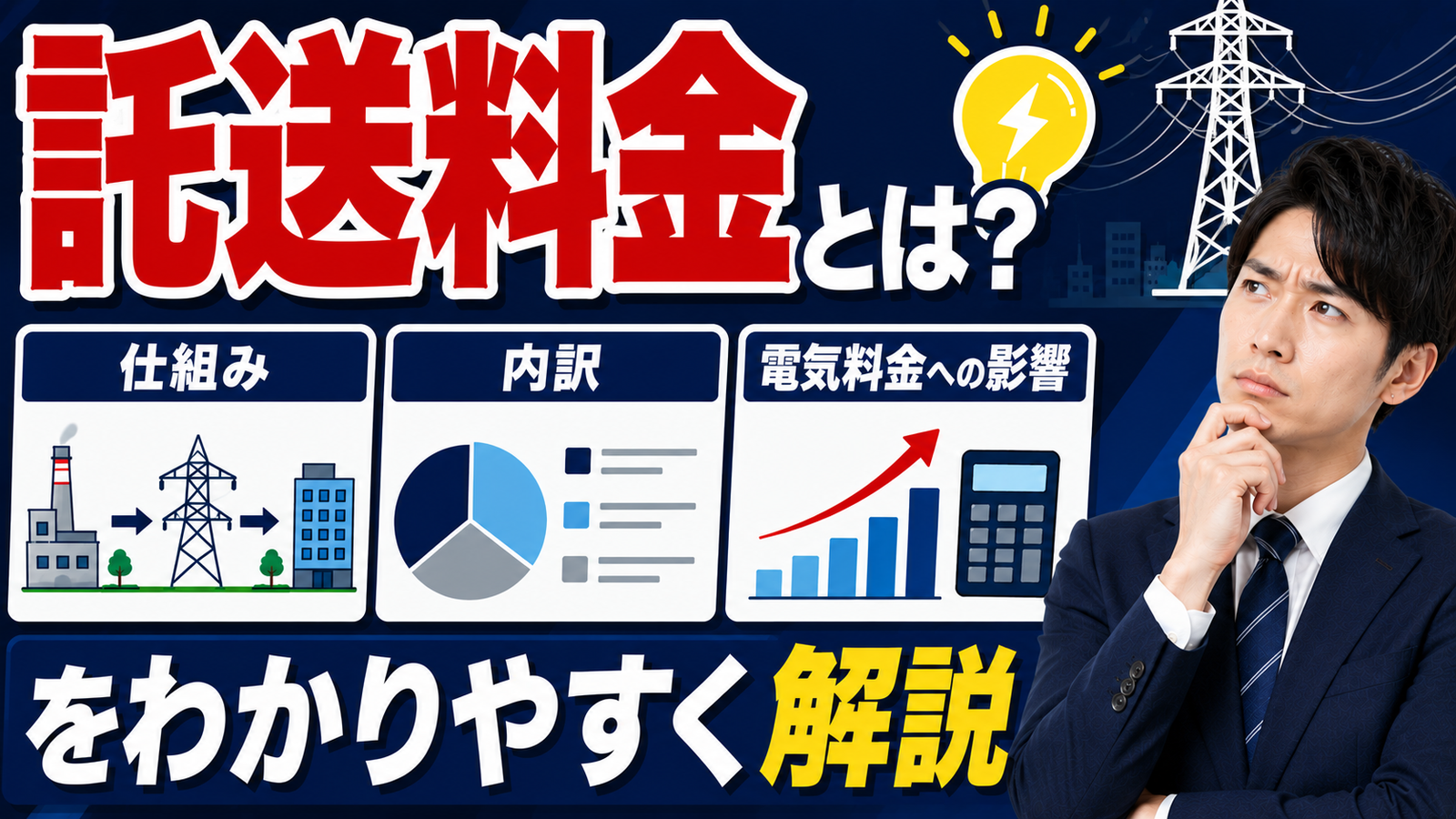 2026年06月18日 更新 託送料金とは？仕組み・内訳・電気料金への影響をわかりやすく解説